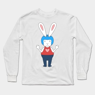 Cycling rabbit Long Sleeve T-Shirt